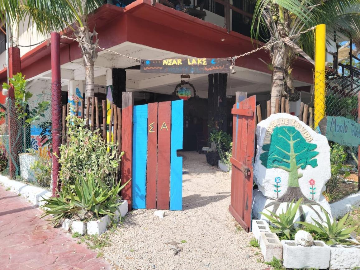 Near Lake Hostal Bacalar Esterno foto